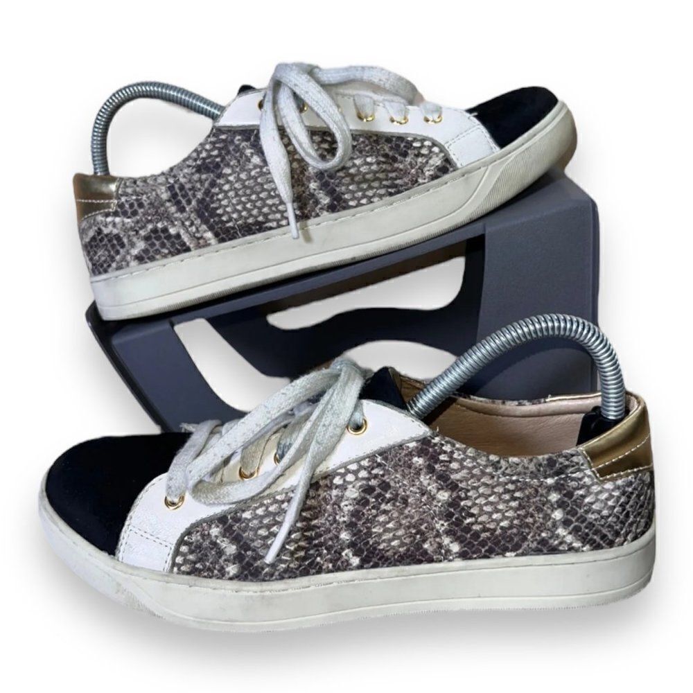 Johnston & Murphy‎ Snakeskin Print Fashion Sneaker 78-13884 Women's 7M